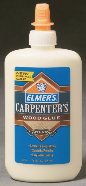 ELMER CRPNTR WOOD GLU 7 5/8 OZ