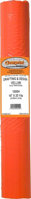 1000H CLEARPRINT 18X20 YARD ROLL