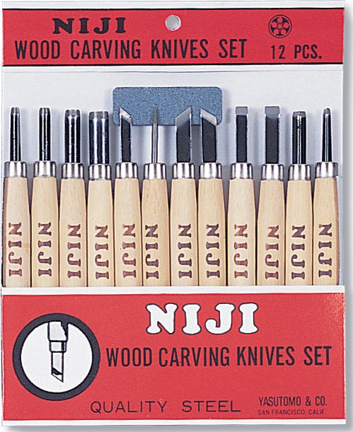 WOODCARVING SET 12 PCS
