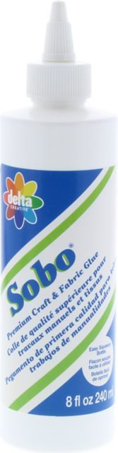 SOBO GLUE SQZ BOTTLE 8OZ(6