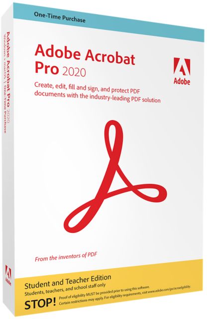 ADOBE ACROBAT PRO 20 WINDOWS ESD