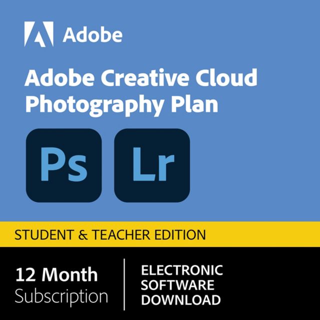 ADOBE CREATIVE CLOUD PHOTOGRAPHY PLAN ESD