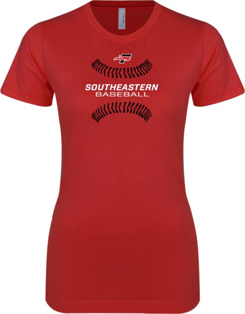 Southeastern Next Level Ladies SoftStyle Junior Fitted Tee Baseball Design - ONLINE ONLY