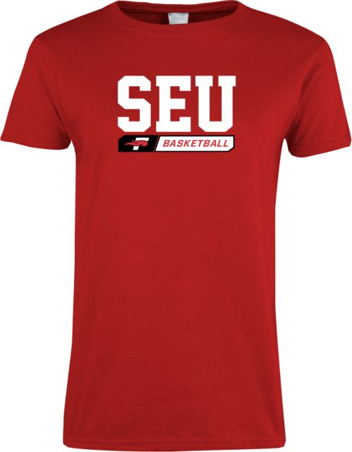 Southeastern Ladies T Shirt Basketball Design - ONLINE ONLY