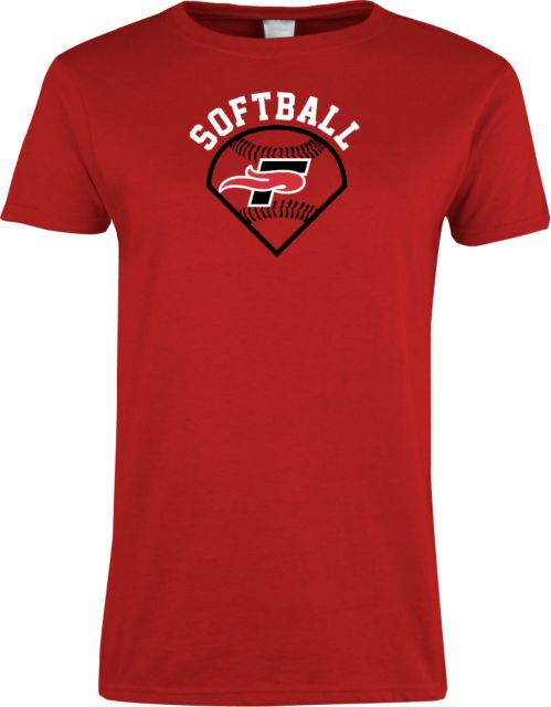 Southeastern Ladies T Shirt Softball Design - ONLINE ONLY