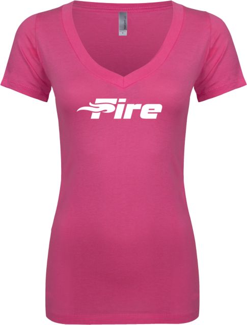 Southeastern Next Level Ladies Junior Fit Ideal V Tee Primary Mark - ONLINE ONLY