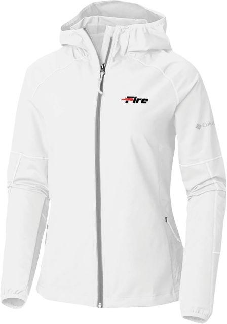 Southeastern Columbia Ladies Sweet As Ivory Hooded Jacket Primary Mark - ONLINE ONLY