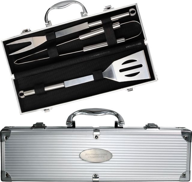 Southeastern Grill Master 3pc BBQ Set Wordmark Engraved - ONLINE ONLY
