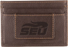 CARD HOLDER LEATHE/BROWN/    .