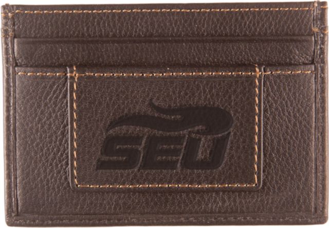 CARD HOLDER LEATHE/BROWN/    .