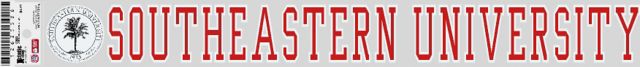 Southeastern University Strip Decal