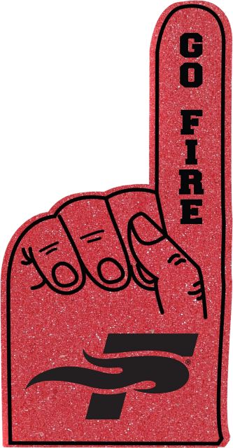 Southeastern University Fire 18 Foam Hand