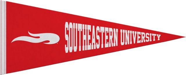 Southeastern University 12X30 Full Color Pennant