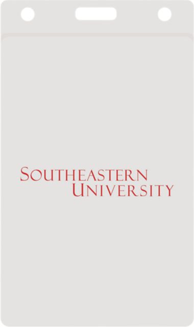 Southeastern University Thumb Notch Card Guard