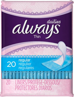 PANTILINER 20CT ALWAYS THINWRP