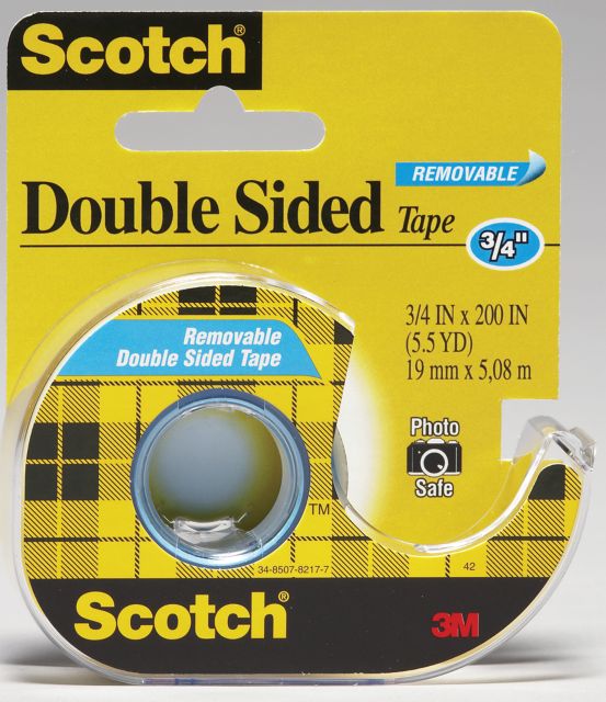 238 RMVBL DBL STK TAPE 3/4X200
