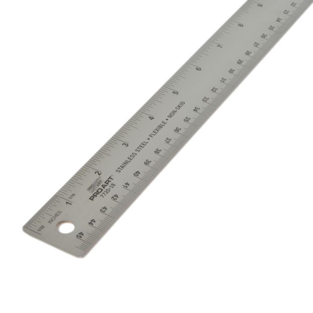 STAINLESS STEEL RULE 24'