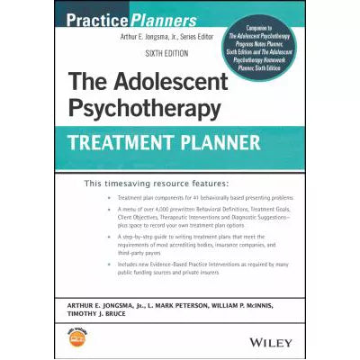 Adolescent Psychotherapy Treatment Planner