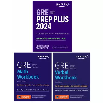 GRE Complete 2024: 6 Practice Tests + Proven Strategies + Online (Kaplan Test Prep)